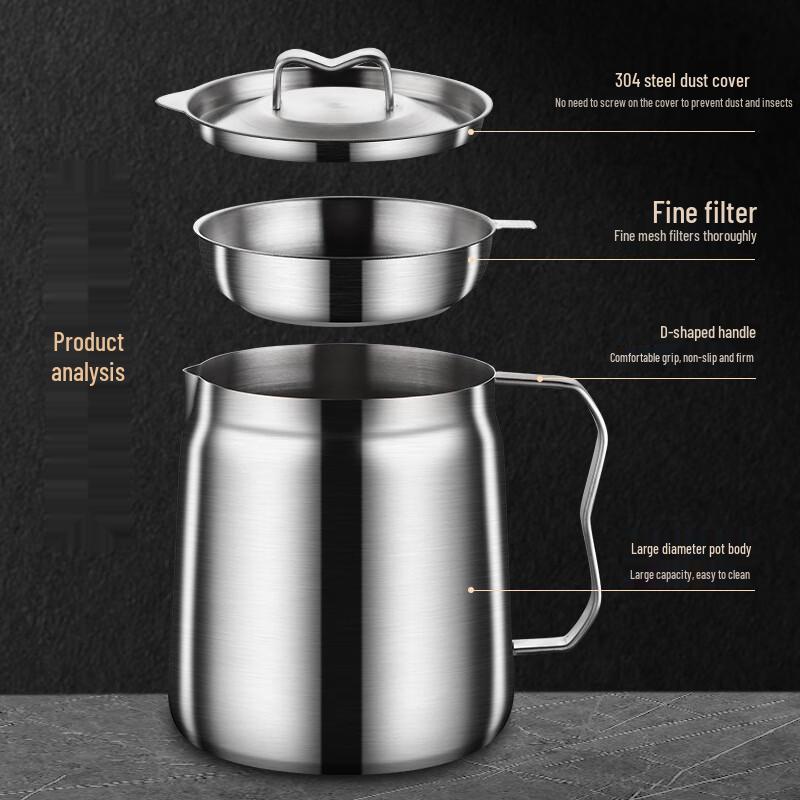 Масленка и емкость для смальца из нержавеющей стали 304