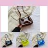 Fashionable Street Style Pvc Shoulder Bag For Women Trendy Small Square Bag