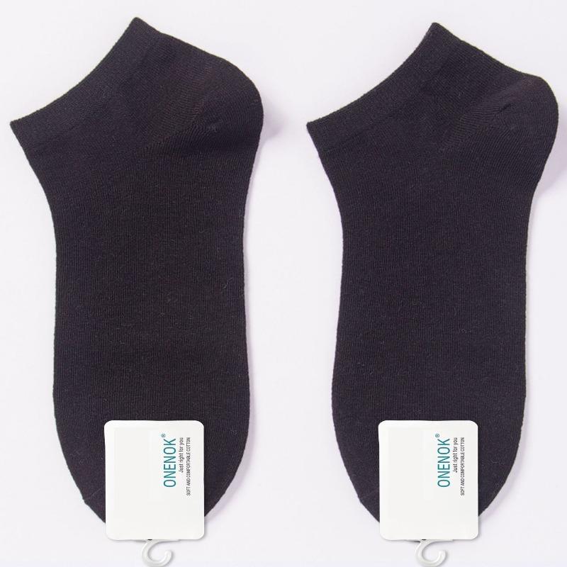 

Sock Short Cotton Anti-odor Antibacterial Breathable Shallow-mouth Boat Socks Summer Socks 1 pair