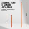 Adjustable Floor Jack Post House Floor Leveling Lift 54"-150" Height Range