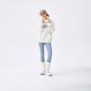 MLB Monogram Vintage Sports Casual Printed Fashion Simple Loose Comfortable Long Sleeve Hoodie Unisex Hoodies Cream 3AHDM0551-50CRS
