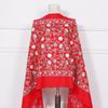 Yunnan Lijiang Damen dicker Kaschmir bestickter Schal - Herbst Winter Ethnisch Qipao Schal