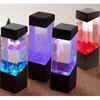 Volcano Jellyfish Lamp: Flashing Night Light Electronic Fish Tank and Healing Aquarium