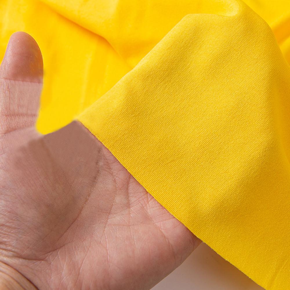 65in x 19in 4-way Stretch Jersey Knitted Milk Silk Fabric Solid Color For Dancewear Sportswear Summer T-shirt Dress Handmade
