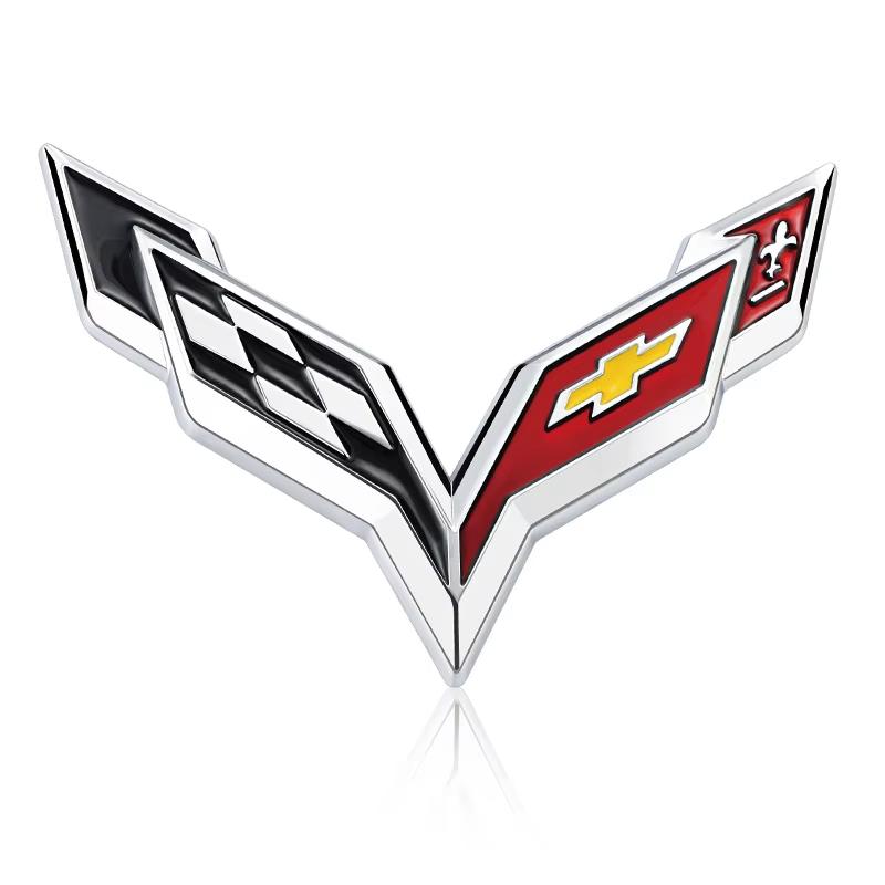 3D Metal Car Emblem Badge Sticker Decoration For Chevrolet Cruze Sonic Silverado Corvette Trax Camaro Captiva Suburban Equinox