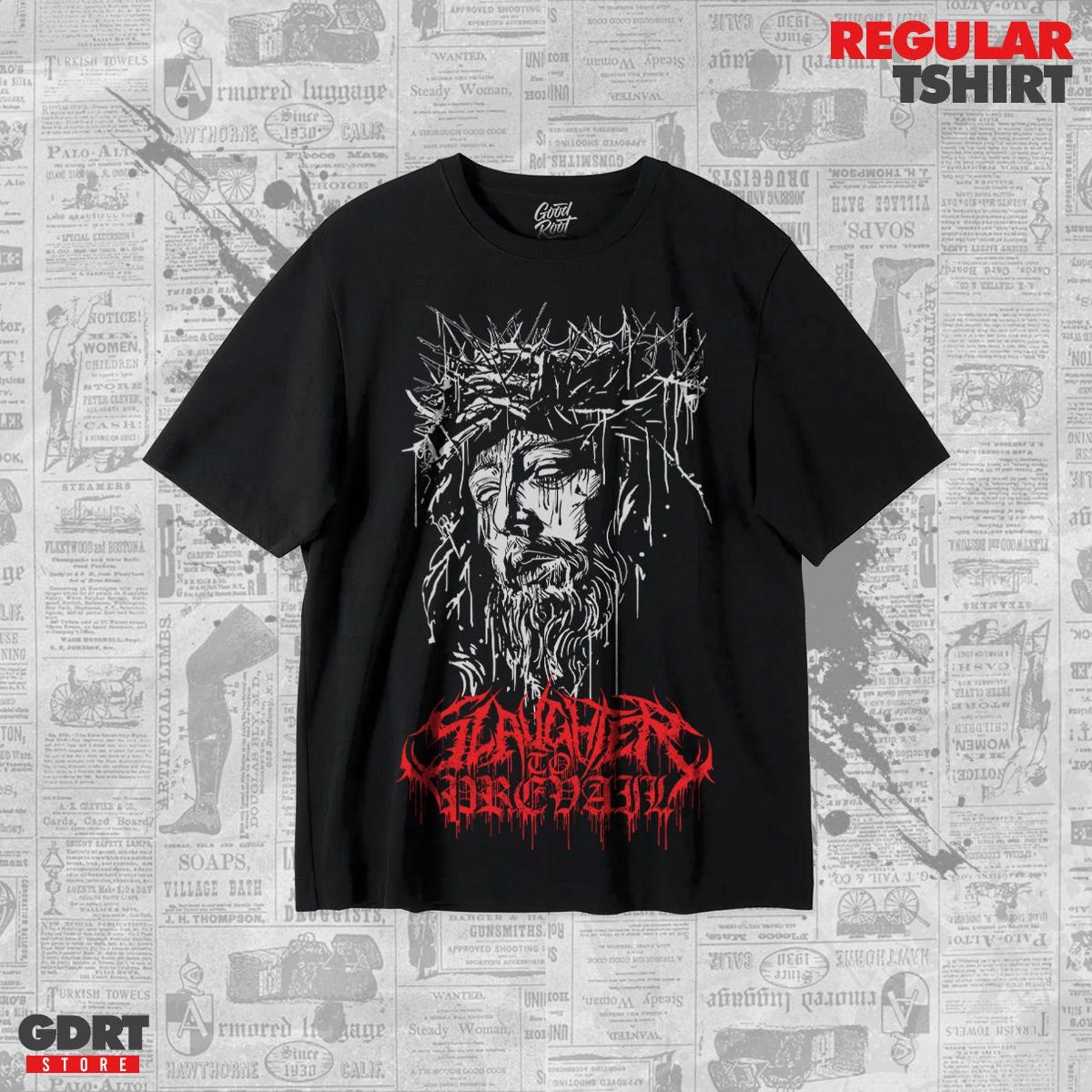 Slaughter To Prevail T shirt - Faith God Unisex Heavy Shirt XL