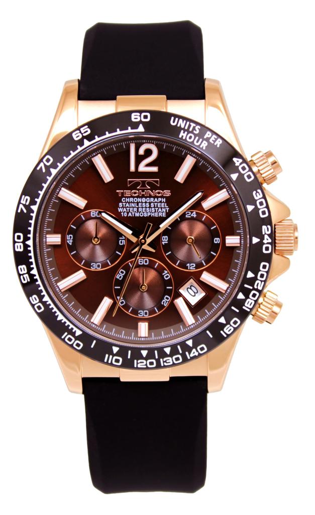 TECHNOS Wristwatch Chronograph Date T8C03AP