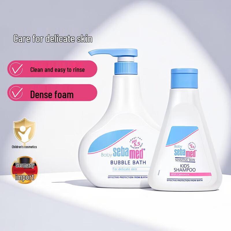 Sebamed Baby Protective Bubble Bath & Shampoo Set