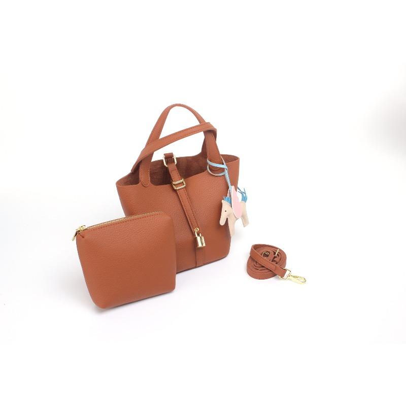 Borsa a tracolla, Borsa a spalla, Design lussuoso e di alta gamma, Stile piccolo e unico, Borsa a secchiello stile studente