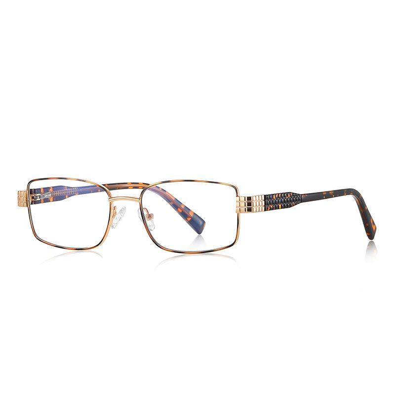 Ochelari Pătrați Mici cu Ramă Metalică pentru Femei Miopi Ochelari de Vedere Scăzută Modă Dioptrii Negative -1.5 -2 Rețetă