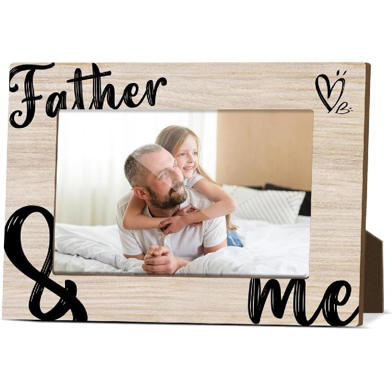 Dad of All The Walks We've Taken Together This One Is My Favorite Wedding frames Wedding photo frames for Father of Bride Gifts Wooden Picture Frames
