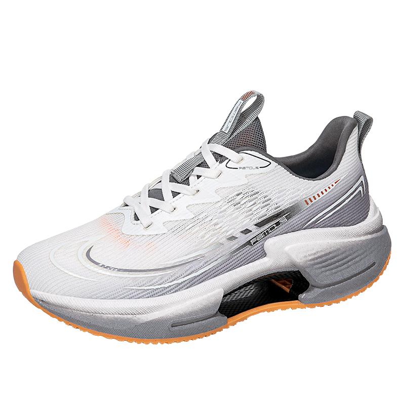 Fashion New Style Carbon Plate Marathon Shoes Men Casual Sneakers AirCushion Sports Running Shoes Lightweight Breathable  Gym