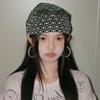 Vintage Printed Beanies Cap Ins Women's Turban Hat Retro Y2k Print Pullover Hats  Outdoor