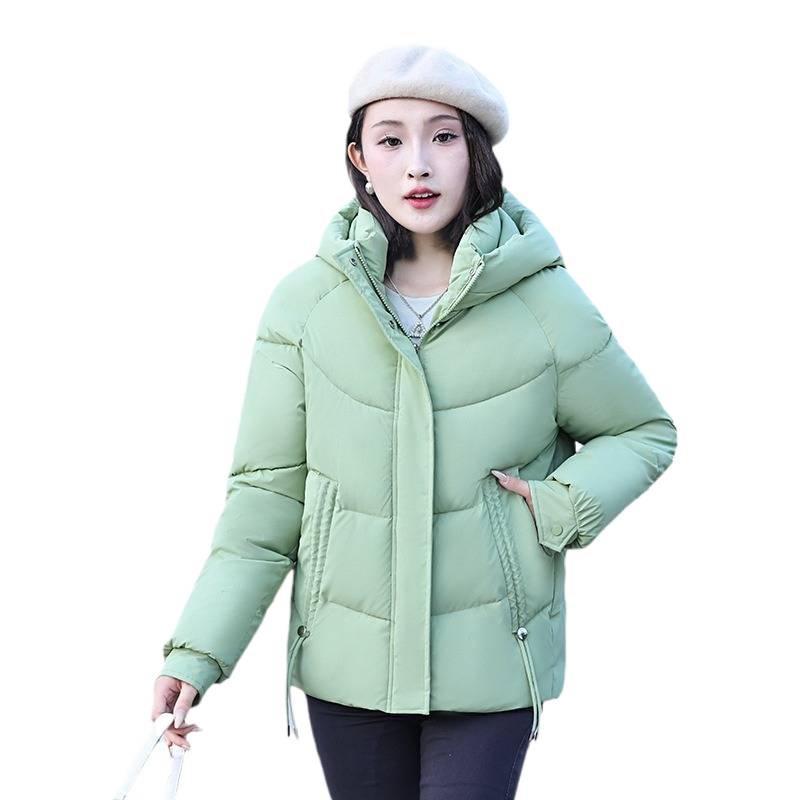 Women's 2024 Winter Hooded Down Cotton Jacket - Wash-Free, Thickened, Slimming Petite Design