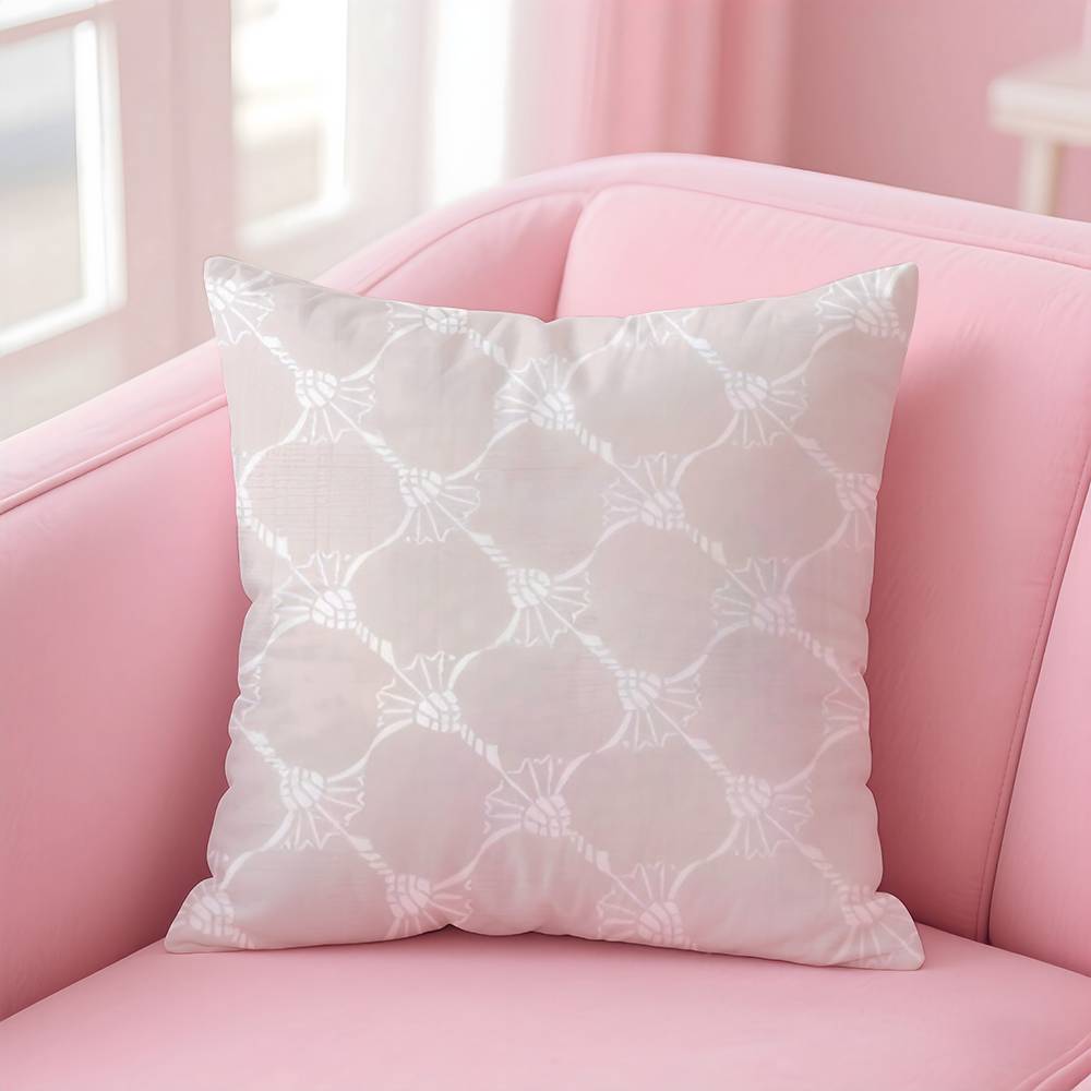 

Fashion Luxury J-Joops Cool Pillow Case Anti-dustmite Pillow Invisible zipper silky short plush Sofa cushion cover 16x16Inch