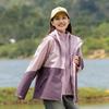 3-in-1 Waterdicht Winddicht Wandeljack Met Afneembaar Fleece Voering Heren Dames Buiten Reizen Klimmen