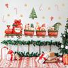1PCS Christmas Train Holiday Window Decoration Wall Sticker for Living Room Decoration Wall Decal20*30CM