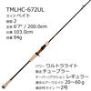 AbuGarcia Troutin Marquis Northern Custom Lake Hunt TMARQUIS Lake Hunt TMLHC-672UL Lake Jigging
