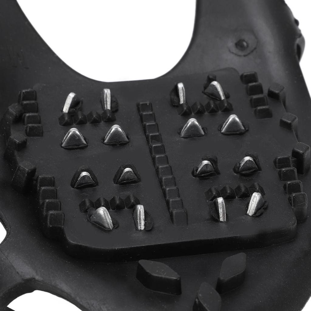 24 Spikes Anti Slip Walk Traction Cleat Ice Cleats for Shoes and Boots Traction Cleats for Walking On Snow and Ice