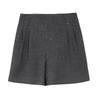 Betu Women's 2025 Winter Sparkly A-Line Wide-Leg Shorts