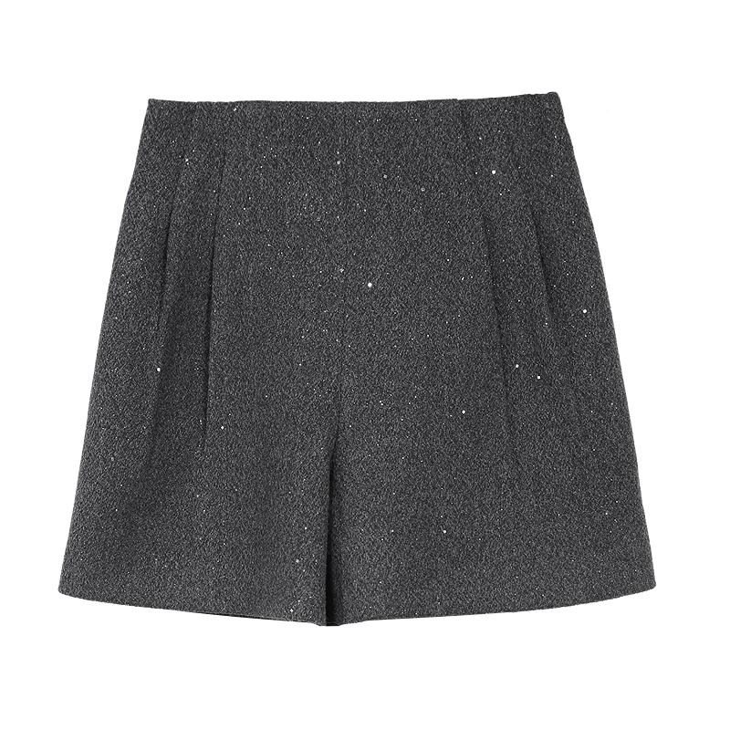 

Betu Women s 2025 Winter Sparkly A-Line Wide-Leg Shorts M