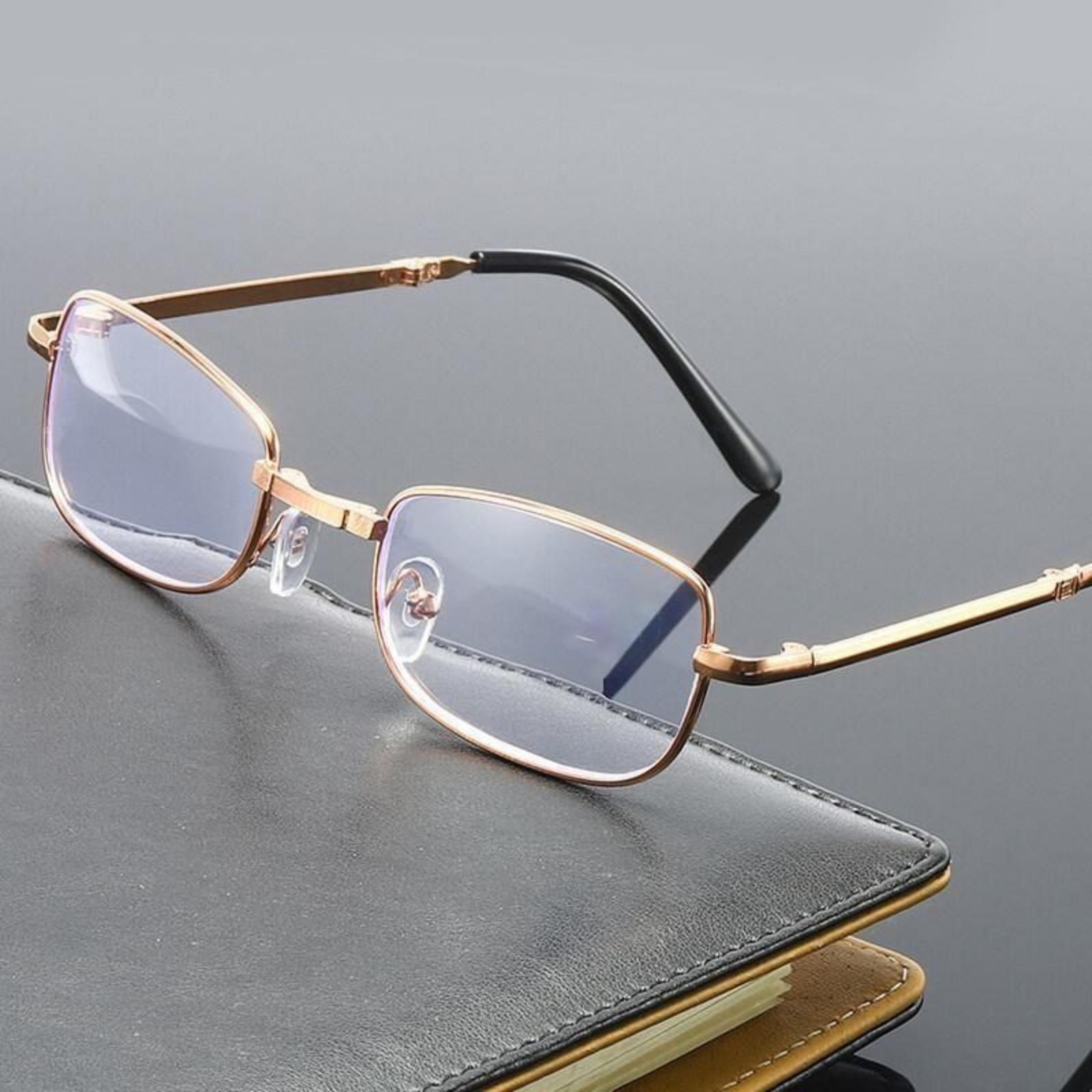 

Portable And Exquisite Men s And Women s Full Frame Light Body Elegant Flower Mirror Metal Frame Portable Box Folding Old Glasses One Size