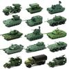 Non-Toxic 1/72 Military Puzzle Model Toy Army Self-Propelled Gun Antiaircraft Missile Assembly Armored Vehicle Tank Cannon Truck Car Toy