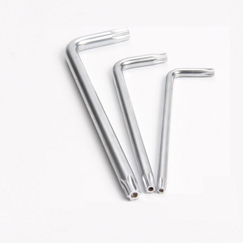Hongtu T10 T15 T20 T25 T30 T40 Hex Wrench Double-End 2-Way Torx Screwdriver Spanner Wrench Car Machine Repair Wrench Tools