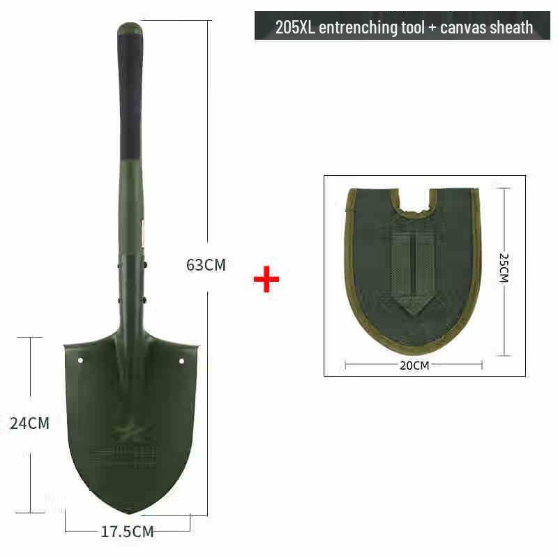 Lishi Q205XL Military Shovel