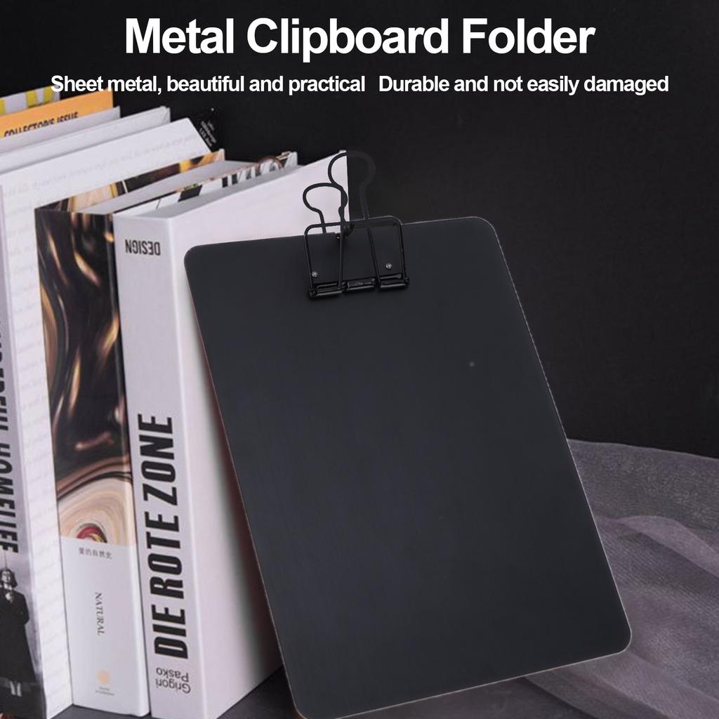 Clipboards Folder Practical Hangable Multifunctional Rust Proof   Multi Pack Clipboard for Writing Painting