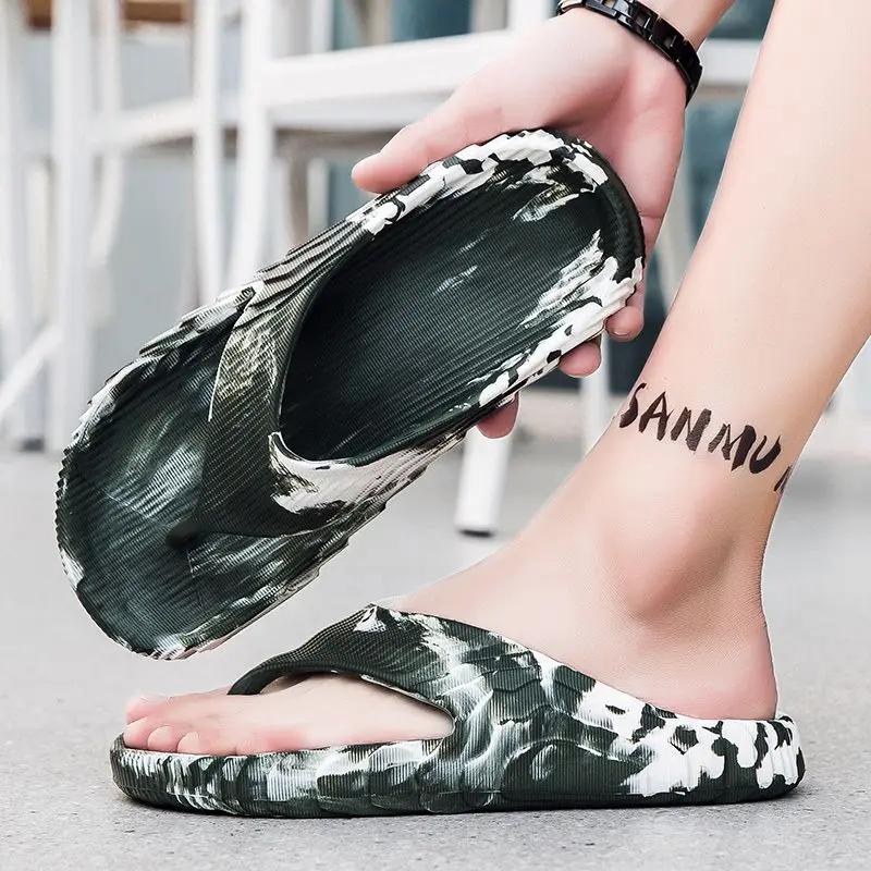 Fashion Sandals Man Shiatsu Outdoor Beach Flip Flops Shoes Rubber Cheap Liquidation Mascullino Designer Luxury Eva Pvc Slippers for Men
