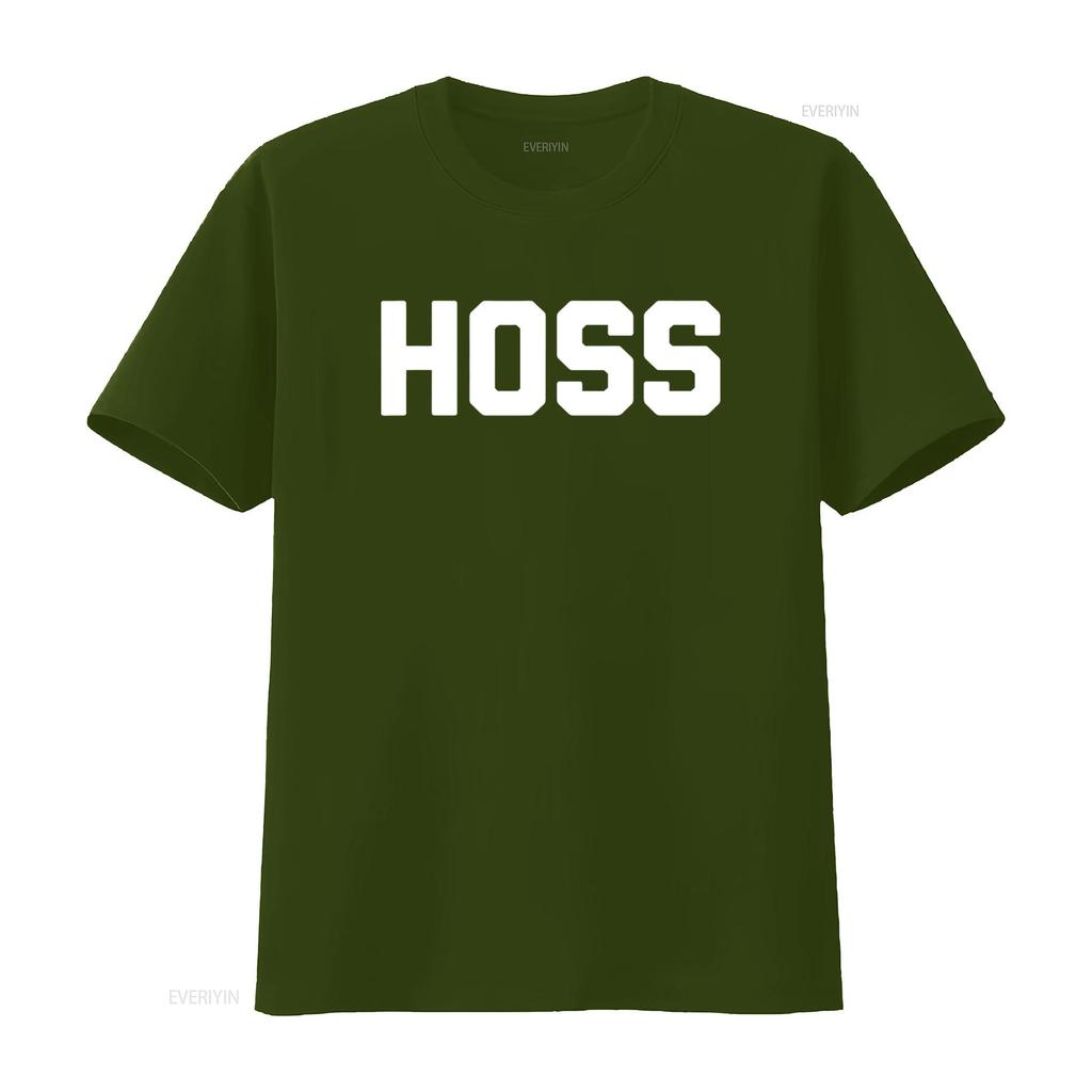Hoss T Shirt Funny Saying Sarcastic Novelty Humor Cute Cool Vintage Washed Designer Clothes Homme Stretched Versatile Casual