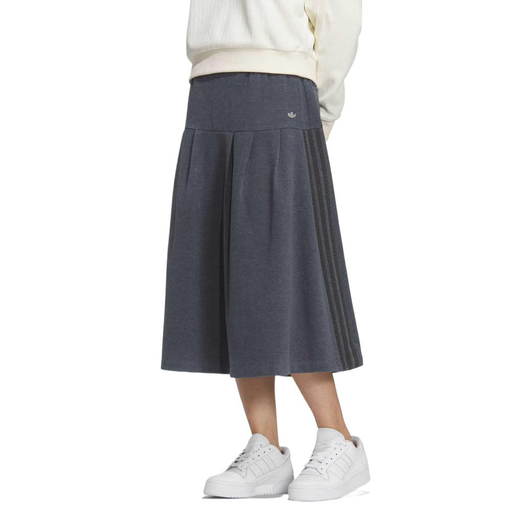 adidas Originals Simple Comfortable Aesthetic Solid Color Casual Long Skirt Women Skirts KS5986