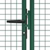 VidaXL Portail en treillis de jardin acier 390x125 cm vert 145749