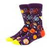 High Quality Combed Cotton Socks food Pattern Long Tube Funny Happy Men Socks Novelty Skateboard Crew Casual Crazy Socks