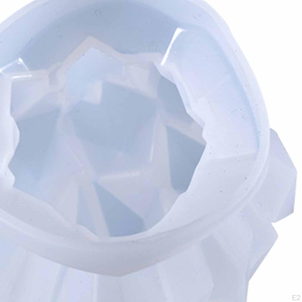 Silikonové svíčky, tvary ledových tvarů shluků květů Potřeby pro kutily