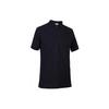 Burberry Logo lapel Short Sleeve Polo Shirt Navy Blue Men's 80045781