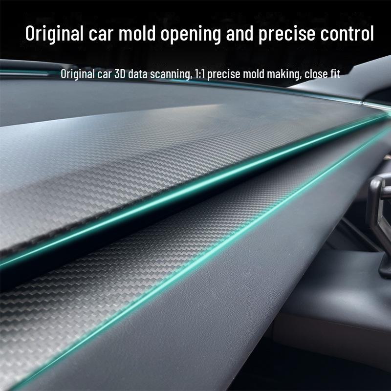 Tesla Model 3 Carbon Fiber Dashboard Patch – Highland 3 Full Car Accessory
