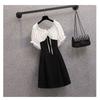 Summer new sweet and salty super fairy little black skirt fashion design Hepburn dress