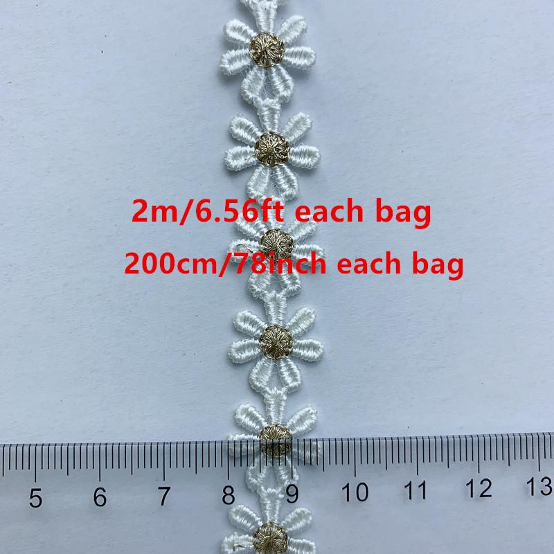 

2 м/6,56 футов каждая сумка розово-белая кружевная отделка атласными лентами идеально подходит для одежды, швейные аксессуары, платье ручной работы, DIY ремесло, занавеска, цветочное украшение