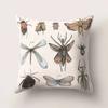 European Color Butterfly Print Sofa Cushion Cover Pillowcase Home Party Car Bedding