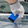Squeegee Felt Edge for Scratch Free Application on Car Window and Smooth Surfaces Efficient Bubble Removal & Application