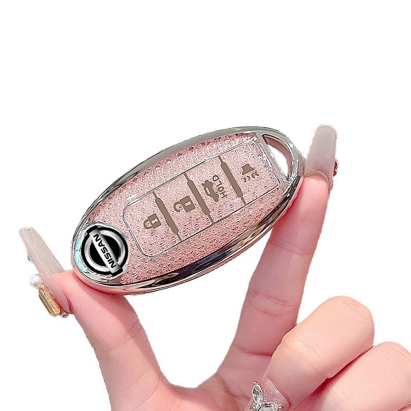 Nissan Key Covers: Compatible with X-Trail, Teana, Tiida, Terra, Murano, Sylphy, Qashqai, and Other Passenger Car Models.