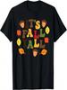 Its Fall Yall Leaves Cute Autumn Thanksgiving Unisex Wounisex Kids T-Shirt