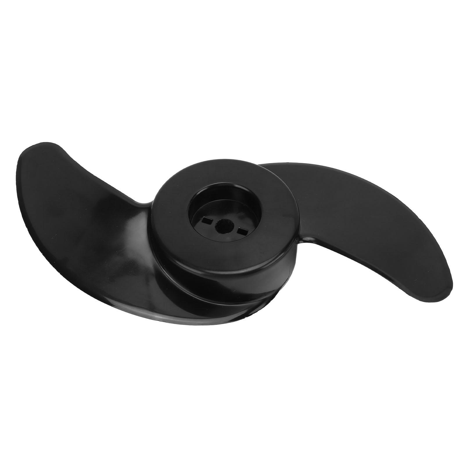

Propeller Thickened Engineering Plastic Black 2 Blade Easy Replaceable Propeller Kits for 12V 24V Engines