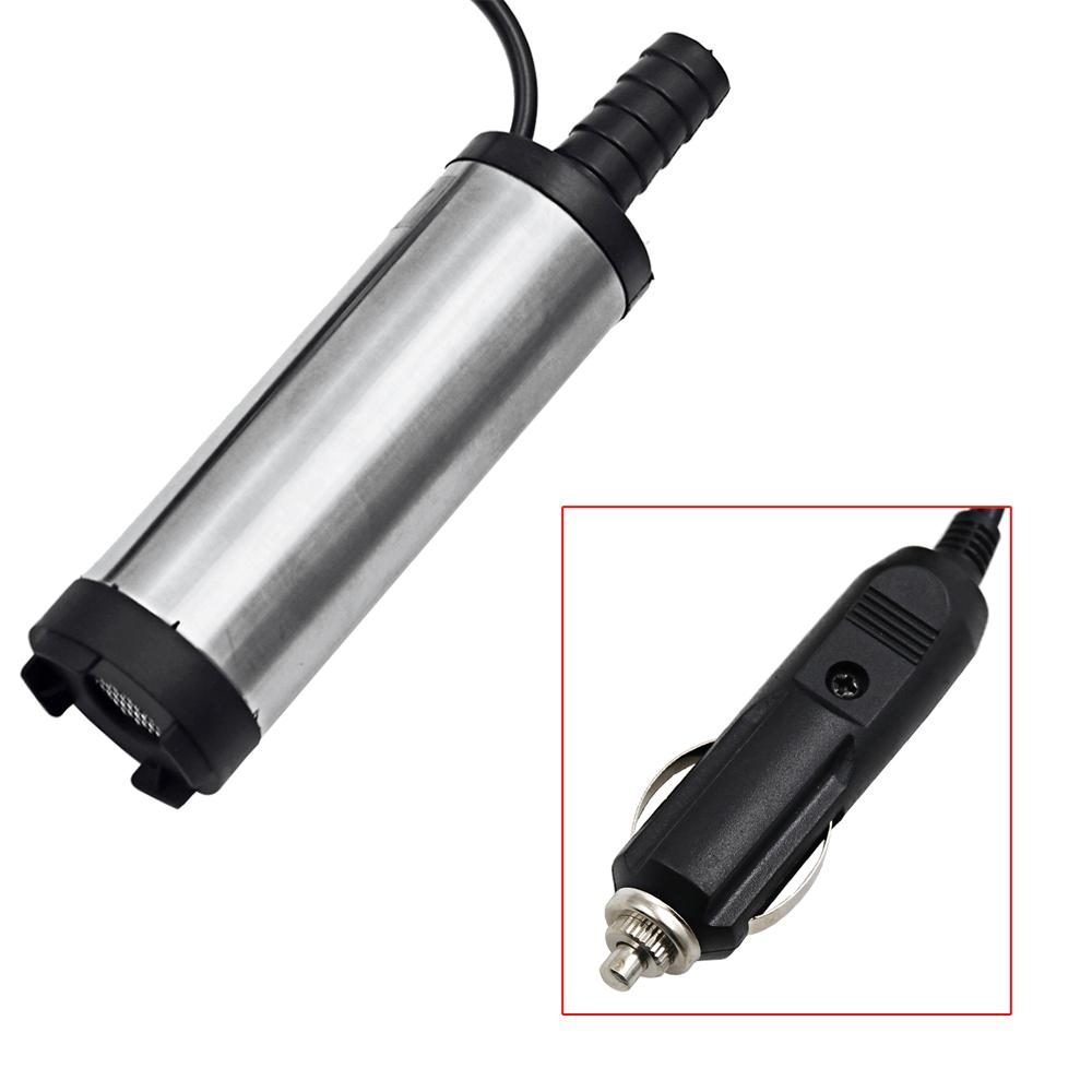 12V DC Fuel Water Oil Car Camping Fishing Submersible Transfer Pump