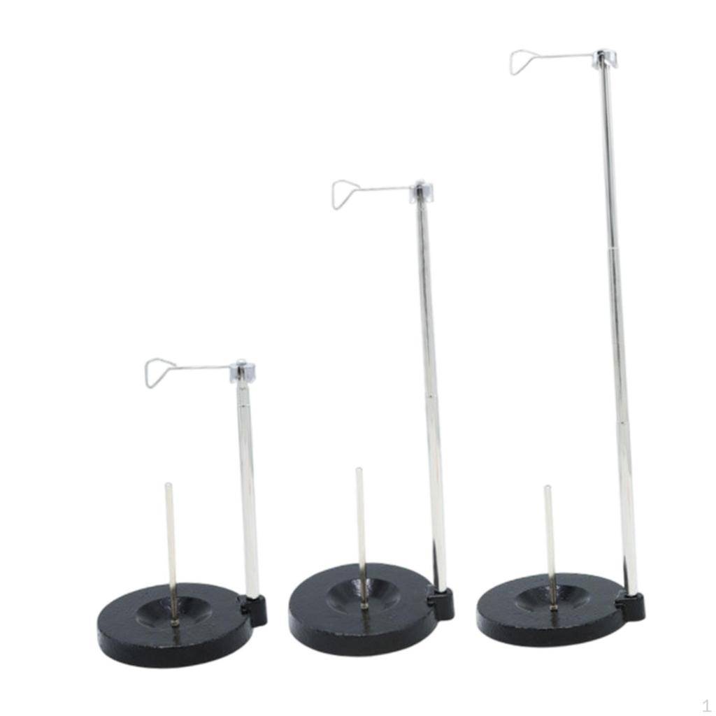 Single Thread Spool Holder Adjustable for Sewing Machine, Embroidery, Quilting Auxiliary Tool