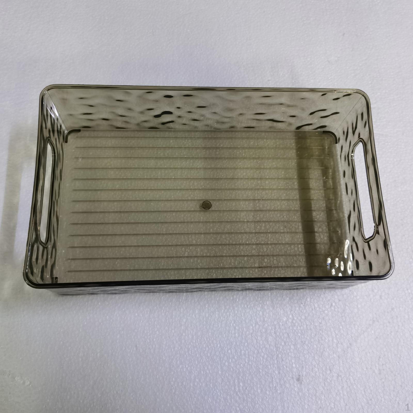 

Органайзер для косметики, контейнер для хранения в ванной, настольная корзина, ящик для серый