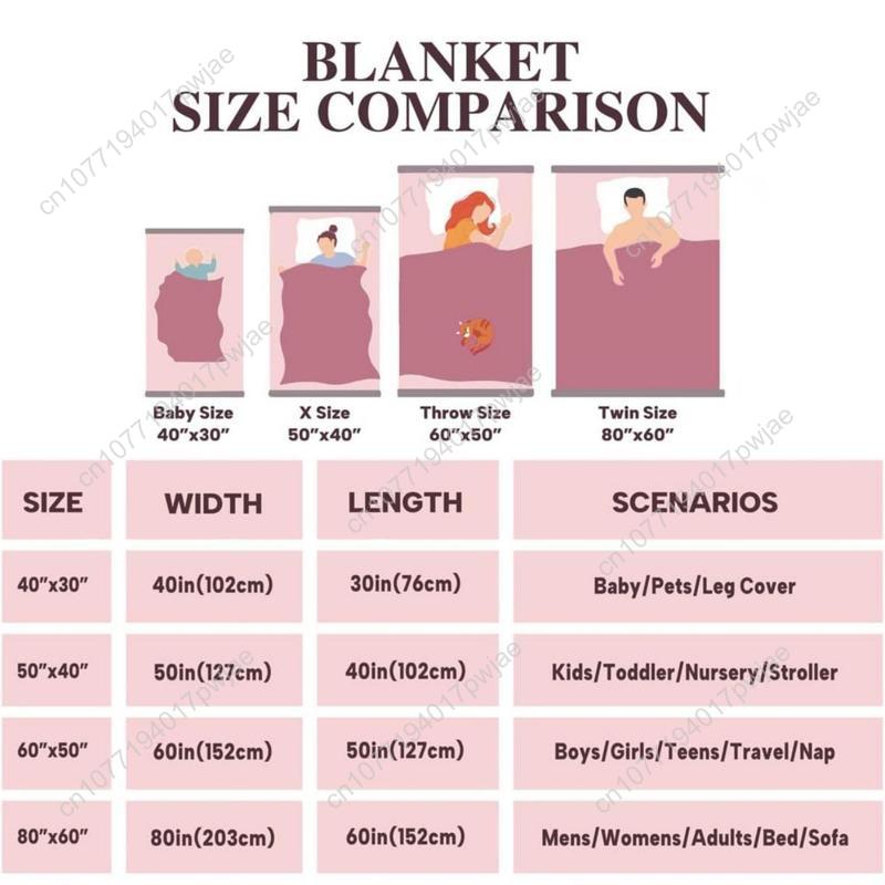 Sprunki Game  "Just A Girl Who Loves SPRUNKI" Soft Funny Throw Blanket Theme Flannel Blanket Bright Cartoon Custom Blankets