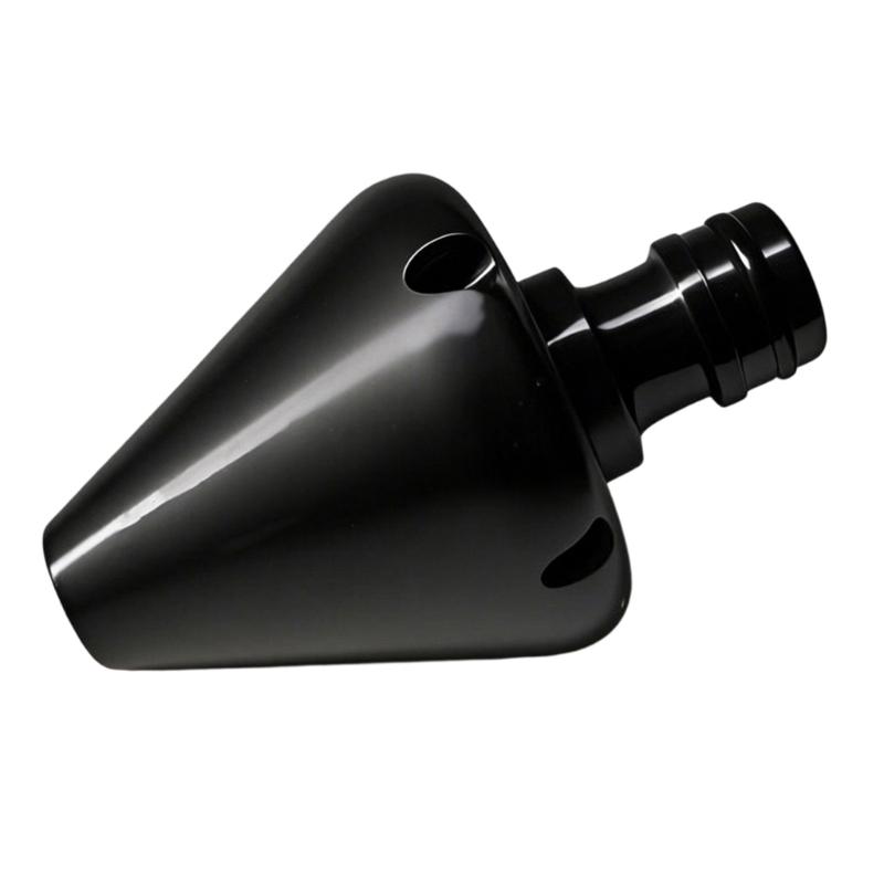 Drain Rinsing Nozzle 7 Cm Plastic Tapered Head with Stem Fitting for Gutter, Drain Channel and Home Drain Care